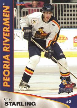 2004-05 Choice Peoria Rivermen (AHL) #02 Chad Starling Front