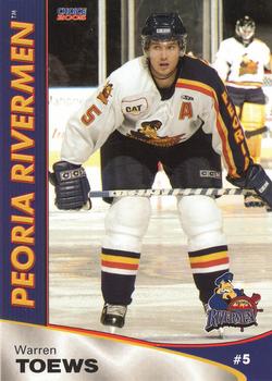 2004-05 Choice Peoria Rivermen (AHL) #03 Warren Toews Front