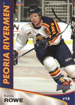 2004-05 Choice Peoria Rivermen (AHL) #07 Randy Rowe Front