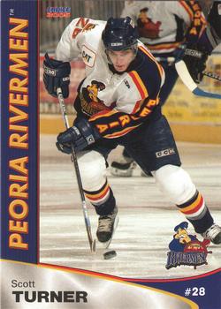 2004-05 Choice Peoria Rivermen (AHL) #11 Scott Turner Front