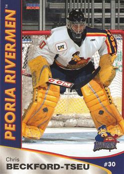2004-05 Choice Peoria Rivermen (AHL) #13 Chris Beckford-Tseu Front