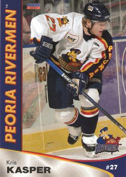 2004-05 Choice Peoria Rivermen (AHL) #14 Kris Kasper Front