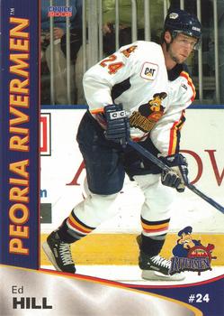2004-05 Choice Peoria Rivermen (AHL) #15 Ed Hill Front