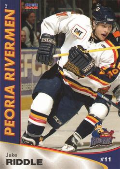 2004-05 Choice Peoria Rivermen (AHL) #16 Jake Riddle Front