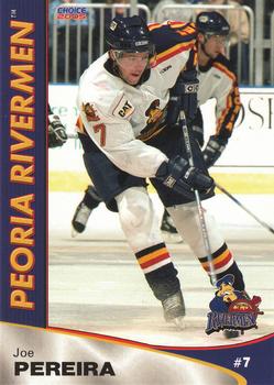 2004-05 Choice Peoria Rivermen (AHL) #21 Joe Pereira Front