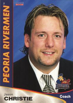 2004-05 Choice Peoria Rivermen (AHL) #25 Jason Christie Front