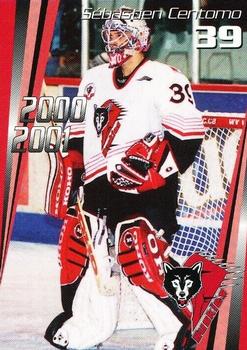 2000-01 Cartes, Timbres et Monnaies Sainte-Foy Rouyn-Noranda Huskies (QMJHL) #19 Sebastien Centomo Front
