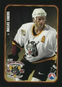 2002-03 LaSalle Bank Chicago Wolves (AHL) #5 Dallas Eakins Front