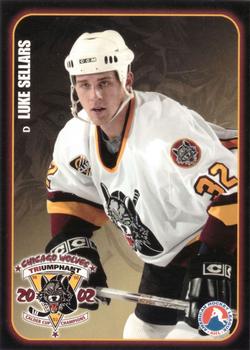 2002-03 LaSalle Bank Chicago Wolves (AHL) #19 Luke Sellars Front