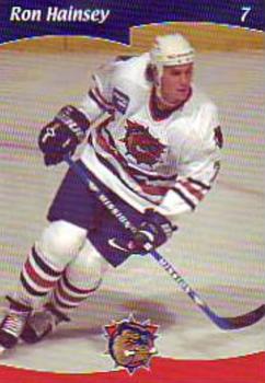 2002-03 Cartes, Timbres et Monnaies Sainte-Foy Hamilton Bulldogs (AHL) #3 Ron Hainsey Front