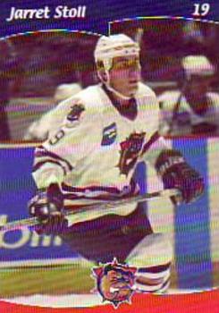 2002-03 Cartes, Timbres et Monnaies Sainte-Foy Hamilton Bulldogs (AHL) #9 Jarret Stoll Front