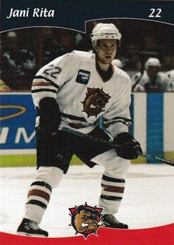 2002-03 Cartes, Timbres et Monnaies Sainte-Foy Hamilton Bulldogs (AHL) #12 Jani Rita Front