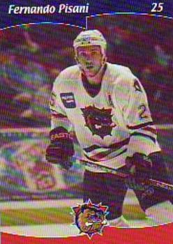 2002-03 Cartes, Timbres et Monnaies Sainte-Foy Hamilton Bulldogs (AHL) #14 Fernando Pisani Front