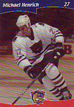 2002-03 Cartes, Timbres et Monnaies Sainte-Foy Hamilton Bulldogs (AHL) #16 Michael Henrich Front