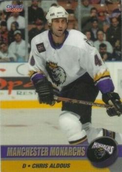 2002-03 Choice Manchester Monarchs (AHL) #A-01 Chris Aldous Front