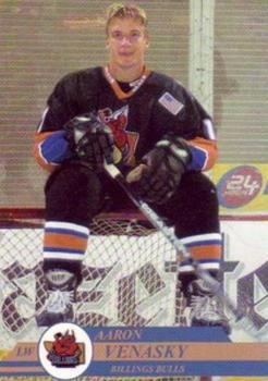 2002-03 Billings Bulls (NAHL) #14 Aaron Venasky Front