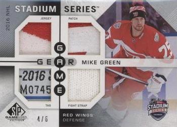 2016-17 SP Game Used - Game Gear 2016 Stadium Series #SSGG-MG Mike Green Front