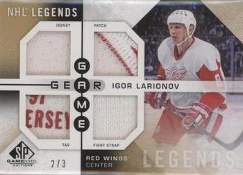2016-17 SP Game Used - Game Gear NHL Legends #GG-IL Igor Larionov Front