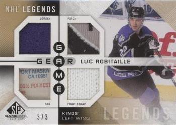 2016-17 SP Game Used - Game Gear NHL Legends #GG-LR Luc Robitaille Front