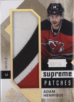 2016-17 SP Game Used - Supreme Relics Patches #PA-AH Adam Henrique Front