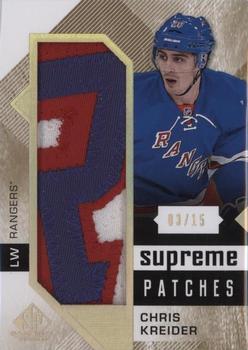 2016-17 SP Game Used - Supreme Relics Patches #PA-CK Chris Kreider Front