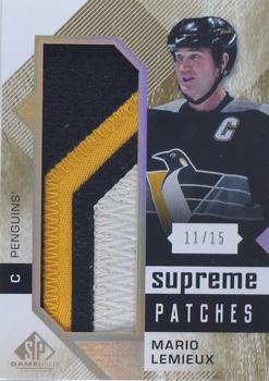 2016-17 SP Game Used - Supreme Relics Patches #PA-ML Mario Lemieux Front