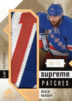 2016-17 SP Game Used - Supreme Relics Patches #PA-RN Rick Nash Front