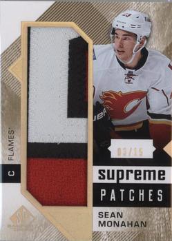 2016-17 SP Game Used - Supreme Relics Patches #PA-SM Sean Monahan Front