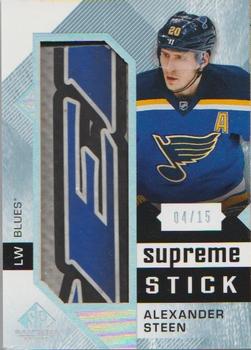 2016-17 SP Game Used - Supreme Relics Sticks #PA-AS Alexander Steen Front