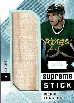 2016-17 SP Game Used - Supreme Relics Sticks #PA-PT Pierre Turgeon Front