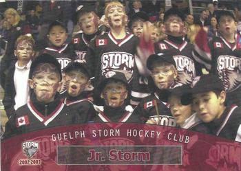 2002-03 M&T Printing Guelph Storm (OHL) #33 Junior Storm Front