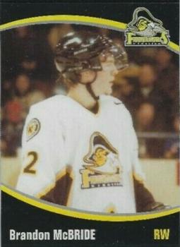 2002-03 Kingston Frontenacs (OHL) #NNO Brandon McBride Front