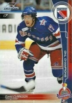 2002-03 Extreme Kitchener Rangers (OHL) Memorial Cup #NNO David Clarkson Front