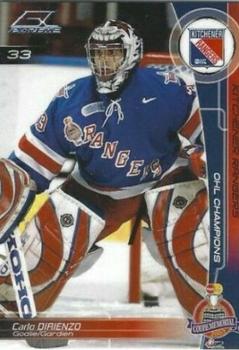 2002-03 Extreme Kitchener Rangers (OHL) Memorial Cup #NNO Carlo DiRienzo Front