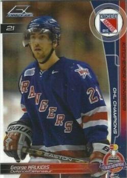 2002-03 Extreme Kitchener Rangers (OHL) Memorial Cup #NNO George Halkidis Front