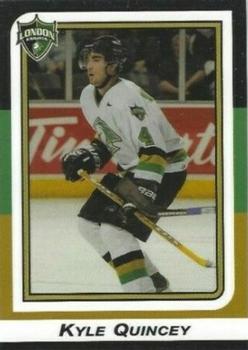 2002-03 London Knights (OHL) #19 Kyle Quincey Front