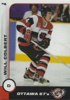 2002-03 Ottawa 67's (OHL) #NNO Will Colbert Front
