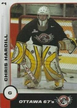 2002-03 Ottawa 67's (OHL) #NNO Chris Hardill Front