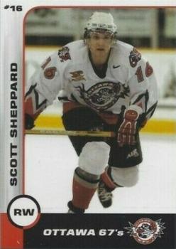 2002-03 Ottawa 67's (OHL) #NNO Scott Sheppard Front
