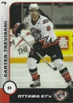 2002-03 Ottawa 67's (OHL) #NNO Carter Trevisani Front