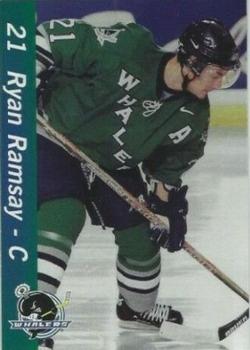 2002-03 Plymouth Whalers (OHL) #NNO Ryan Ramsay Front