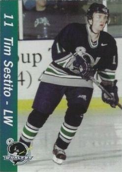 2002-03 Plymouth Whalers (OHL) #NNO Tim Sestito Front