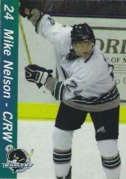 2002-03 Plymouth Whalers (OHL) #NNO Mike Nelson Front