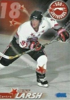 2002-03 Sault Ste. Marie Greyhounds (OHL) #NNO Jeff Larsh Front