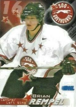 2002-03 Sault Ste. Marie Greyhounds (OHL) #NNO Brian Rempel Front