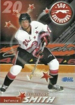2002-03 Sault Ste. Marie Greyhounds (OHL) #NNO Jordan Smith Front