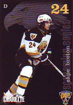 2002-03 Cape Breton Screaming Eagles (QMJHL) #NNO Michel Charette Front