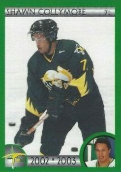 2002-03 Cartes, Timbres et Monnaies Sainte-Foy Val D'Or Foreurs (QMJHL) #17 Shawn Collymore Front