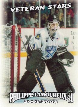 2002-03 Blueline Booster Club Lincoln Stars (USHL) Update #40 Jean-Philippe Lamoureux Front