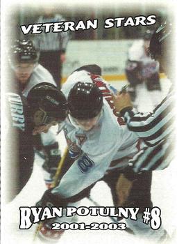 2002-03 Blueline Booster Club Lincoln Stars (USHL) Update #44 Ryan Potulny Front